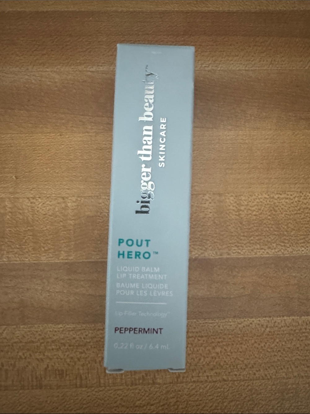 BRAND NEW thrive causemetics light blue Moisturizing Lip Treatment